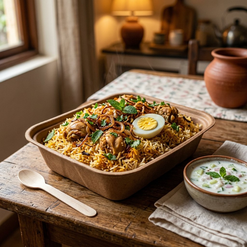 Wholesome South Indian lunch meal packed with homely love